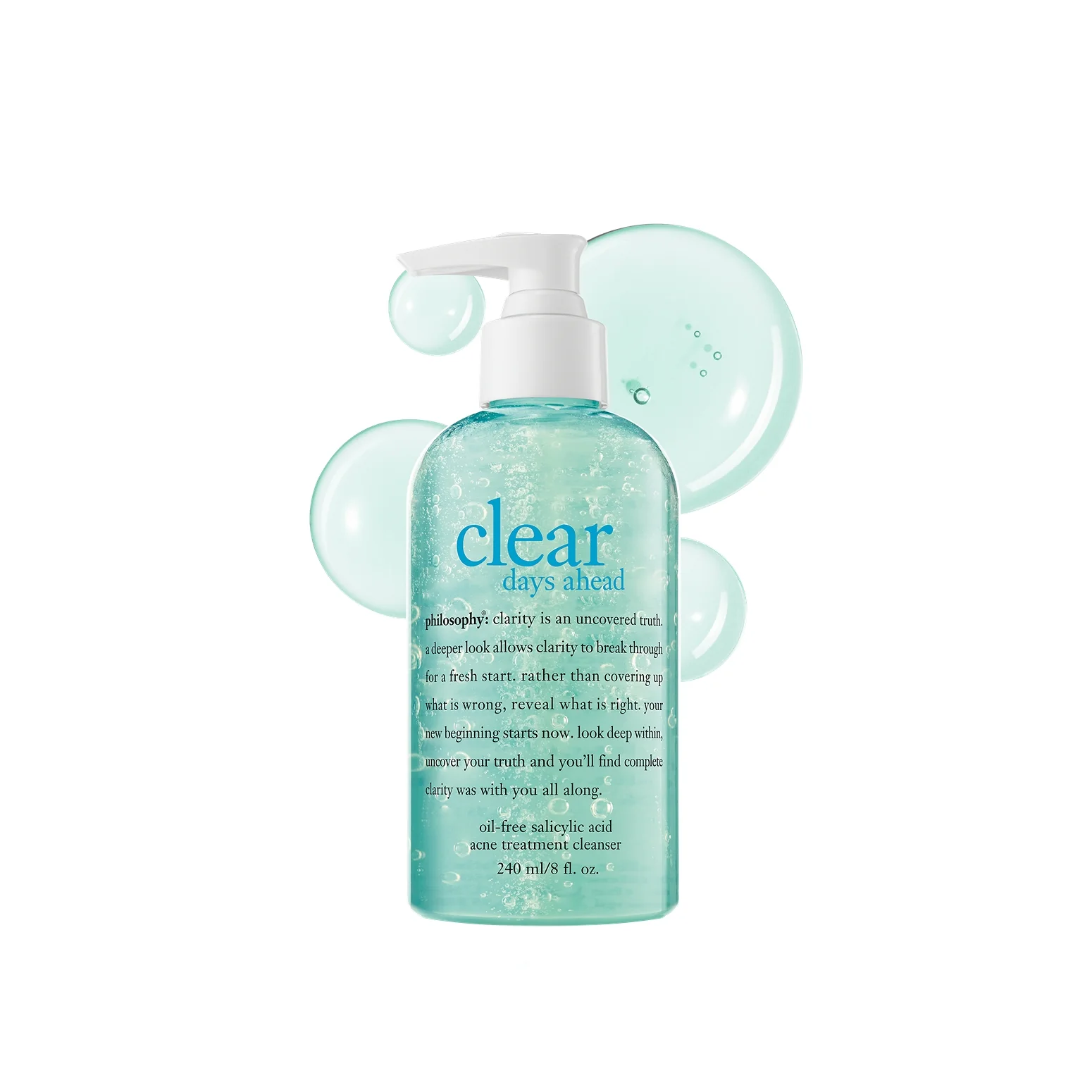 oil-free salicylic acid acne treatment cleanser