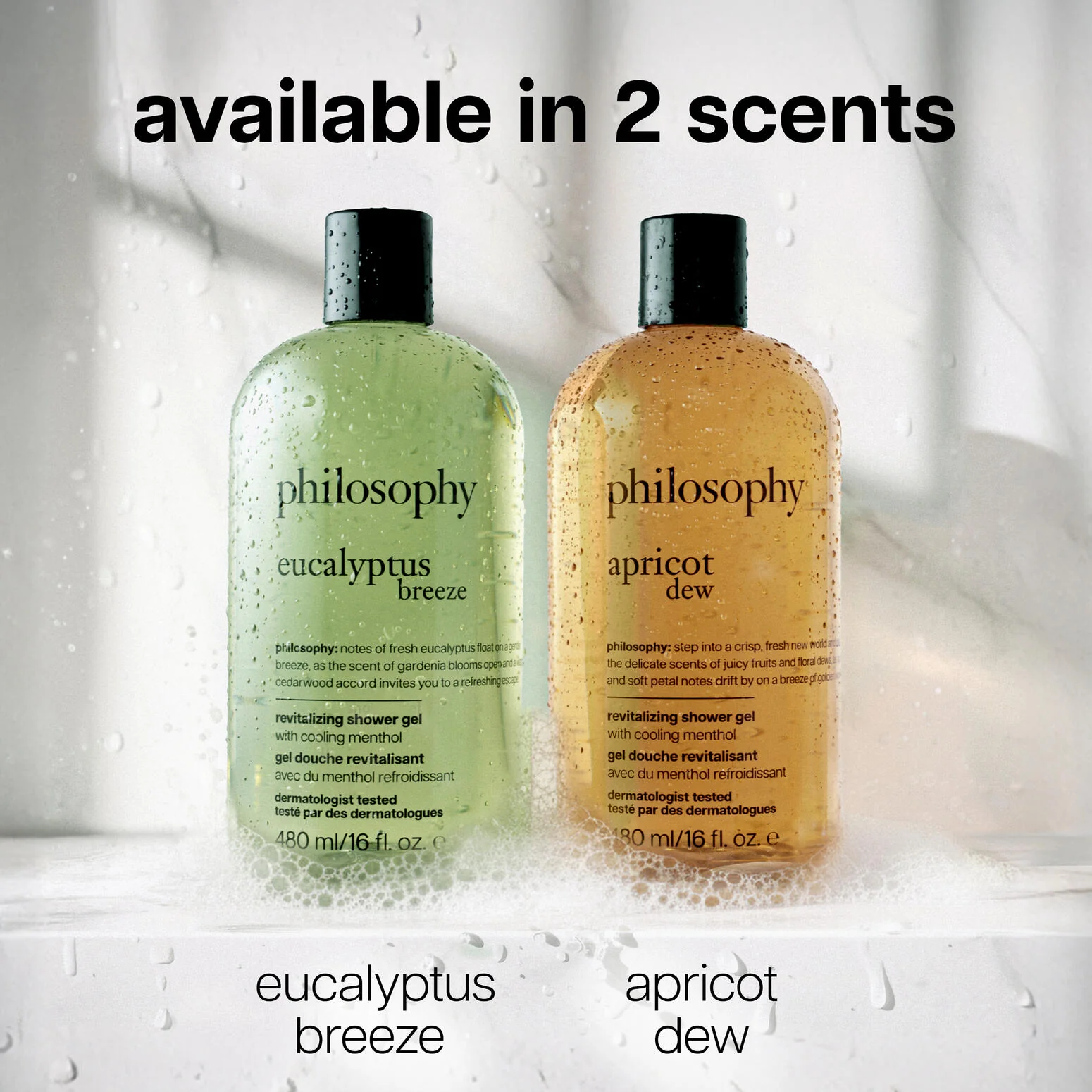 apricot dew revitalizing shower gel