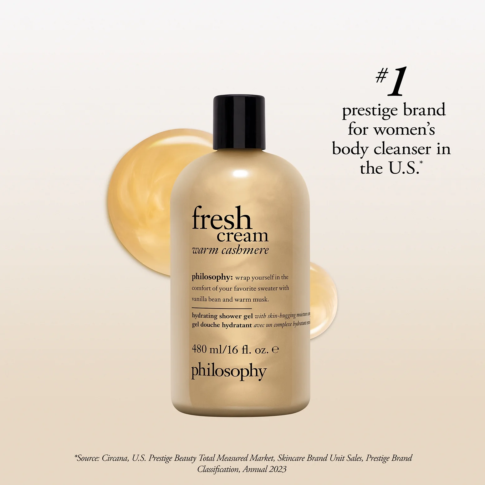 warm cashmere hydrating shower gel