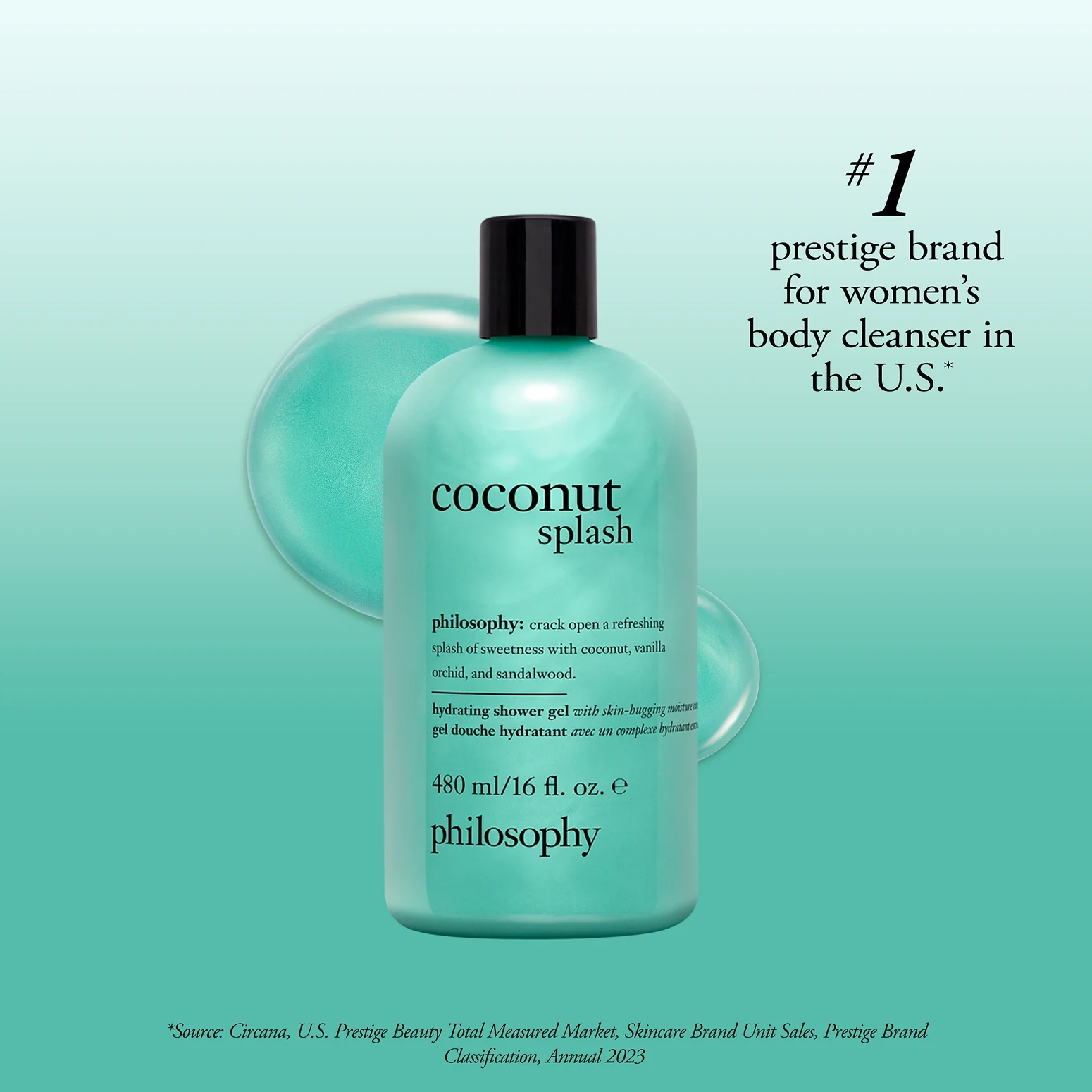 coconut splash hydrating shower gel