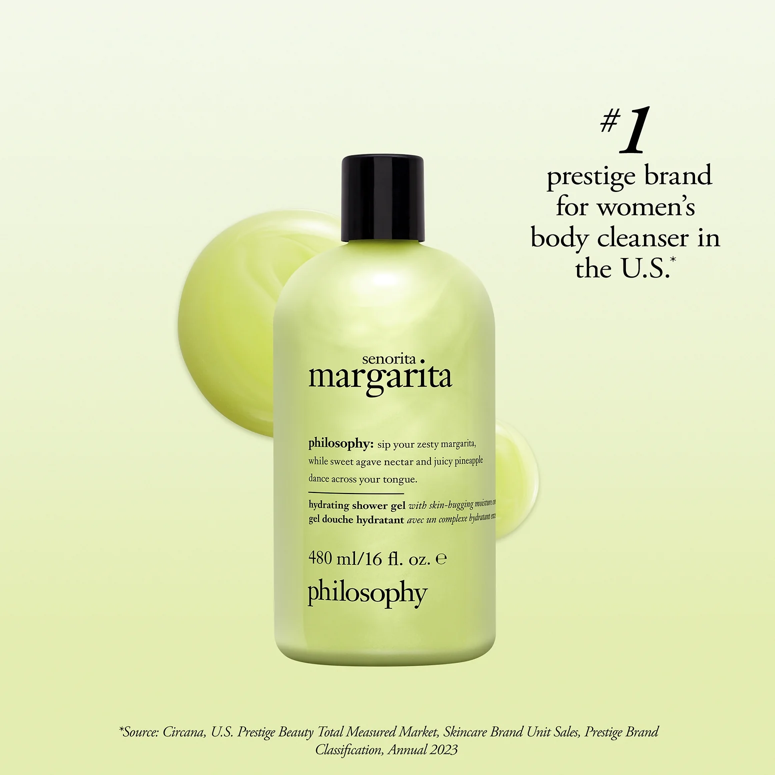 senorita margarita hydrating shower gel