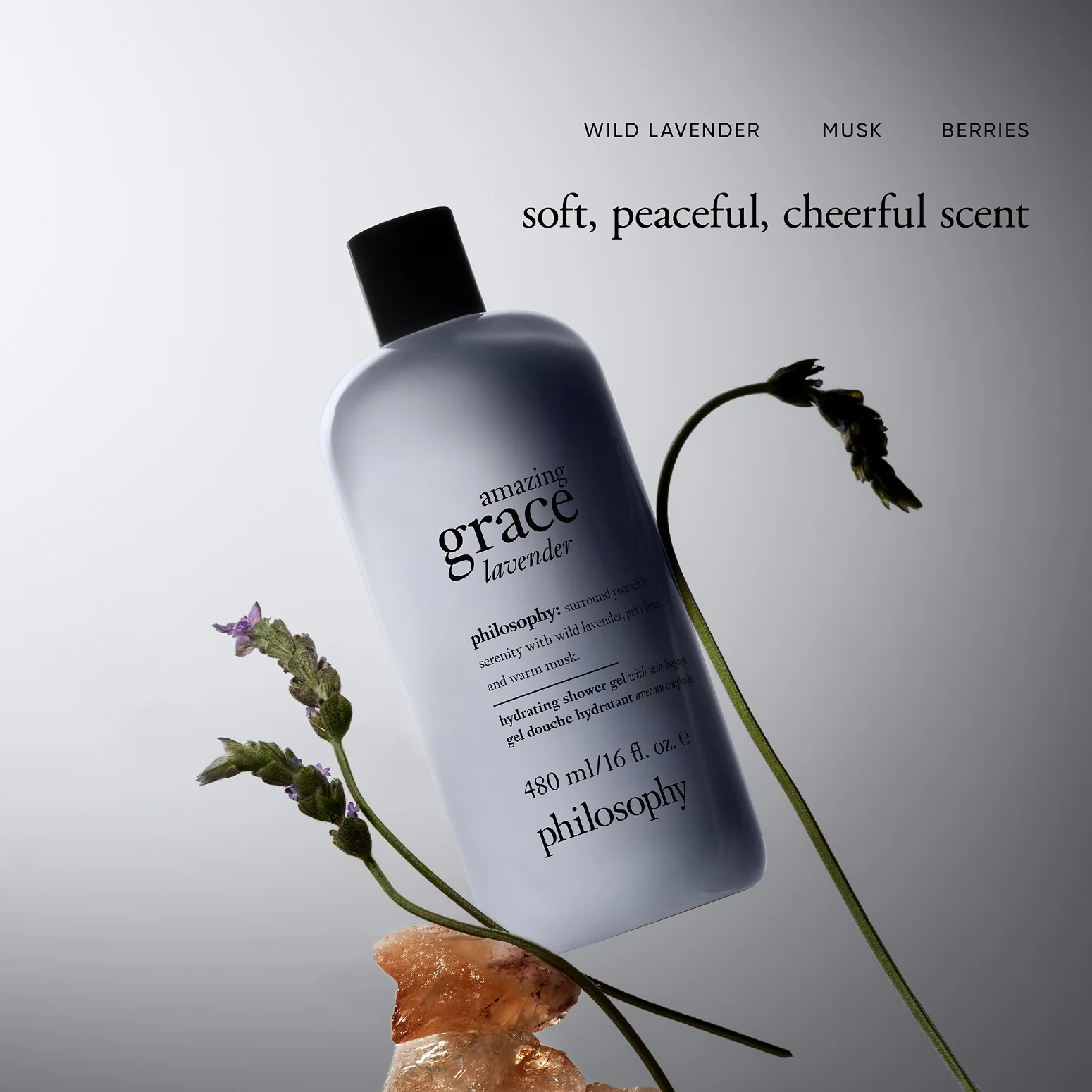 lavender hydrating shower gel