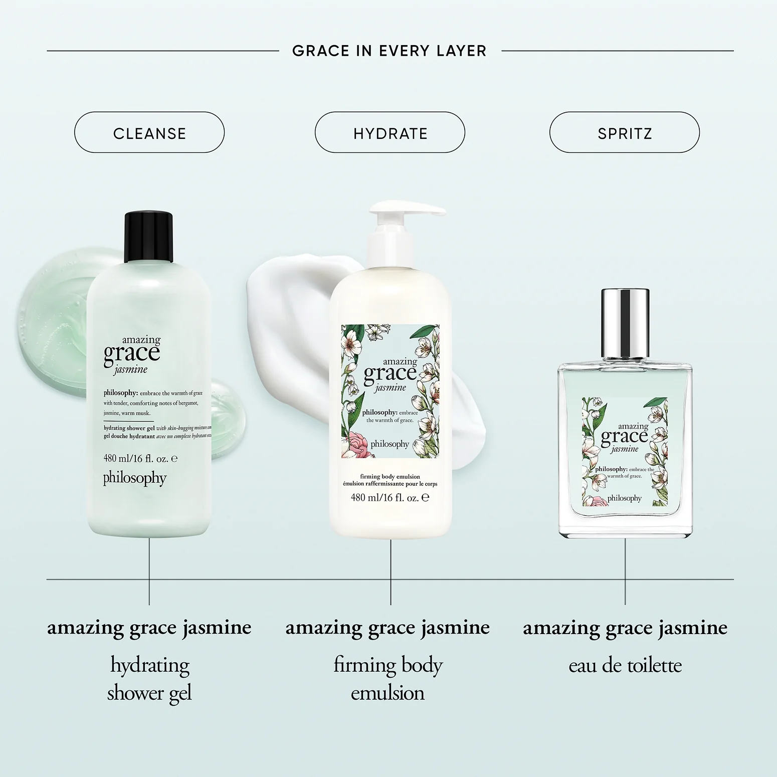 jasmine hydrating shower gel
