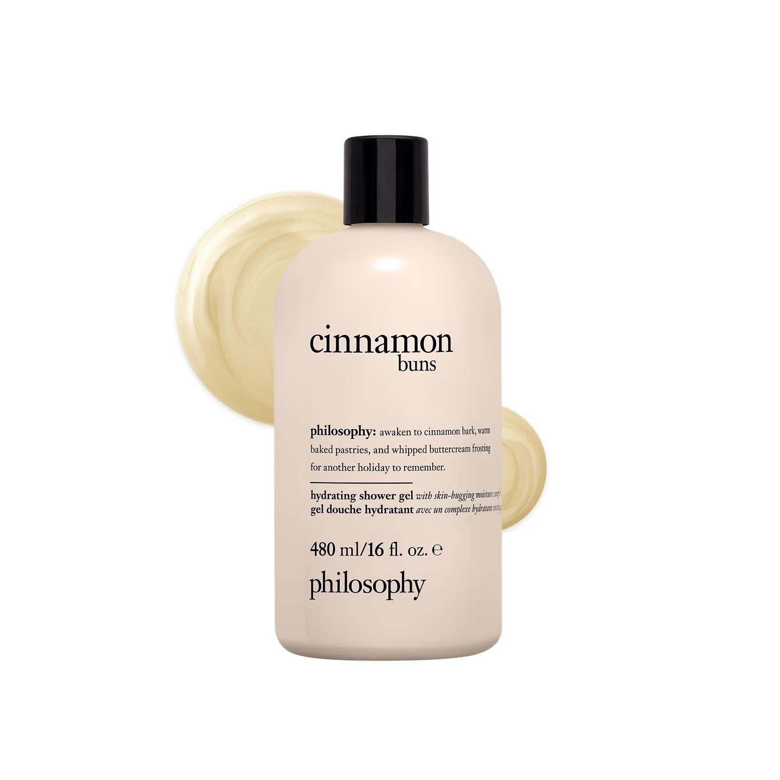 cinnamon buns hydrating shower gel