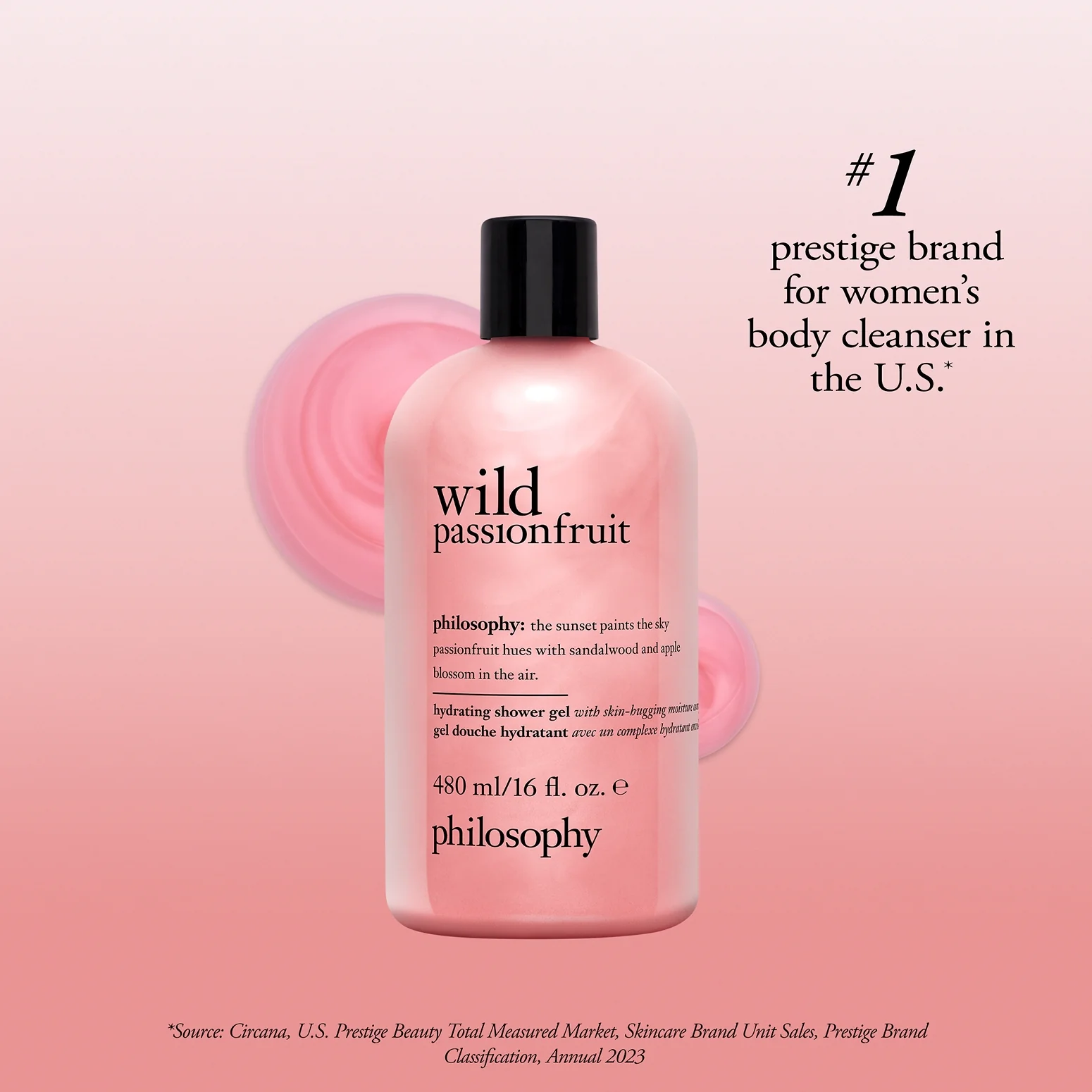 wild passionfruit hydrating shower gel