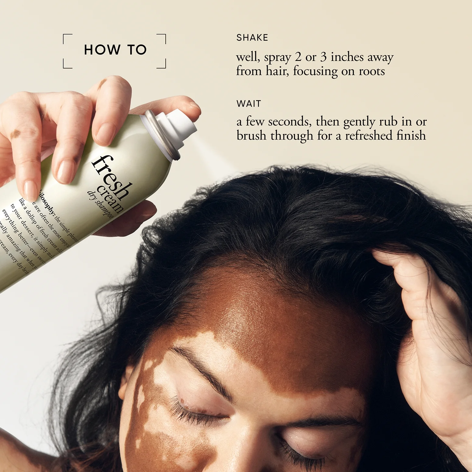 fresh cream dry shampoo