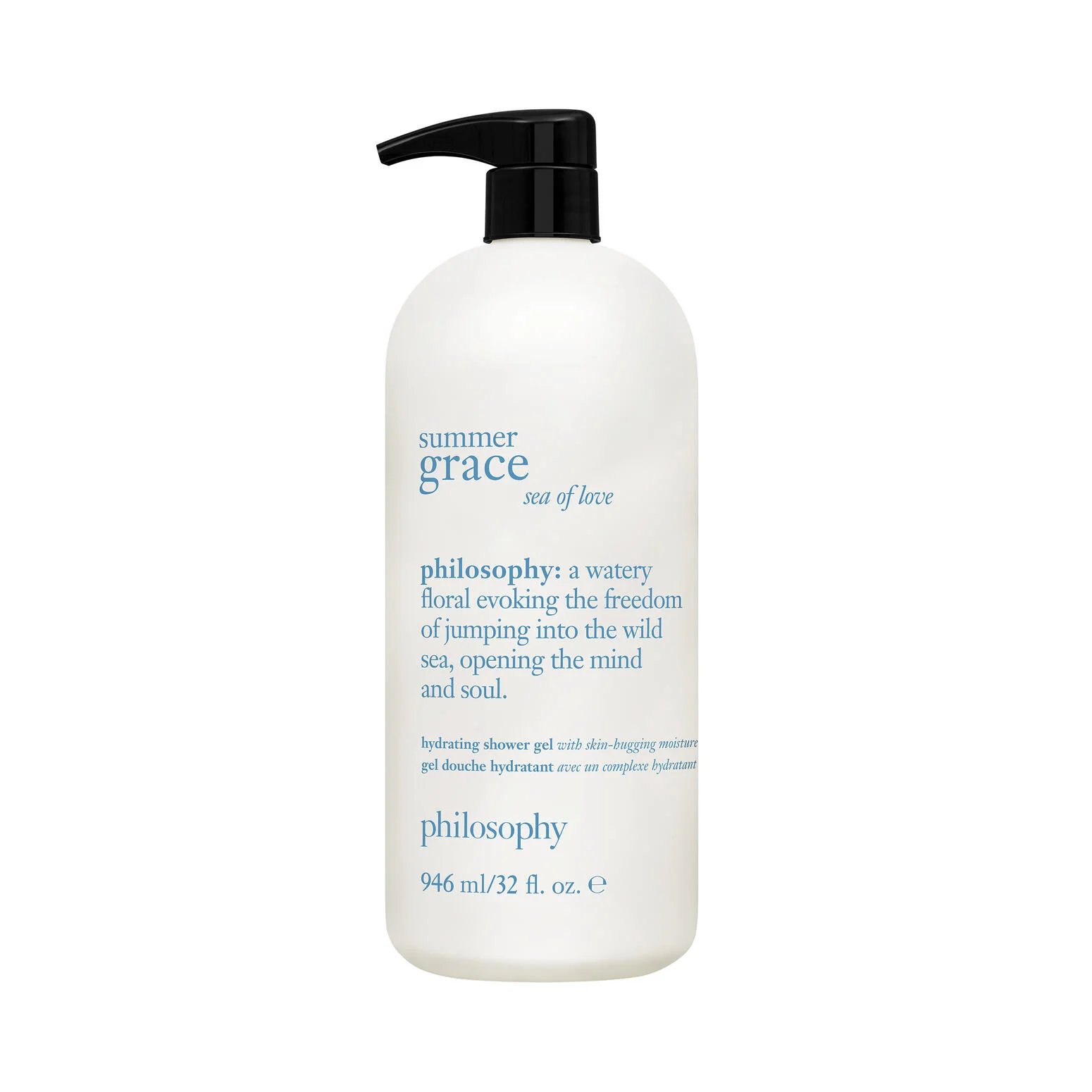 summer grace sea of love hydrating shower gel