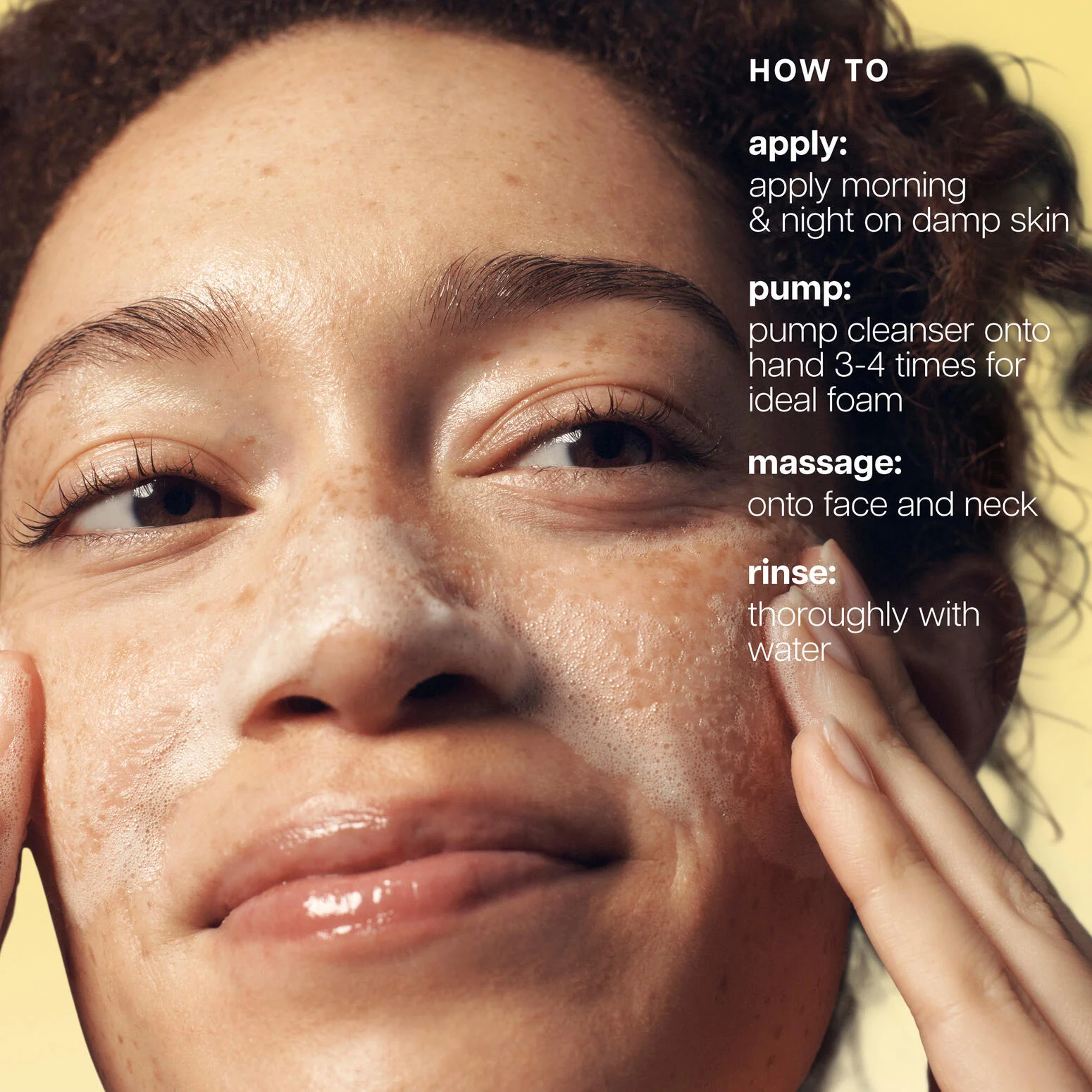 pore purifying foam cleanser