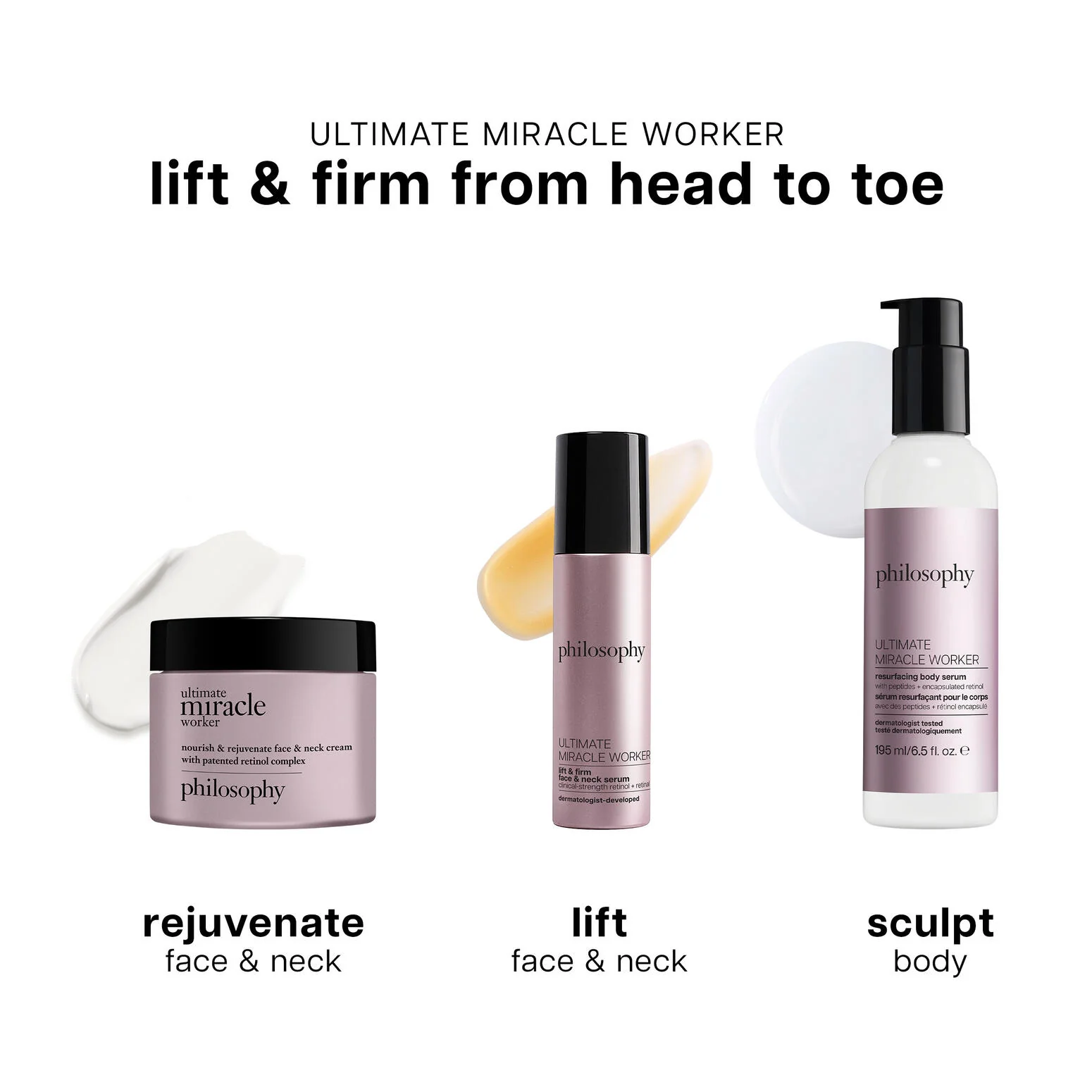 lift & firm face & neck serum