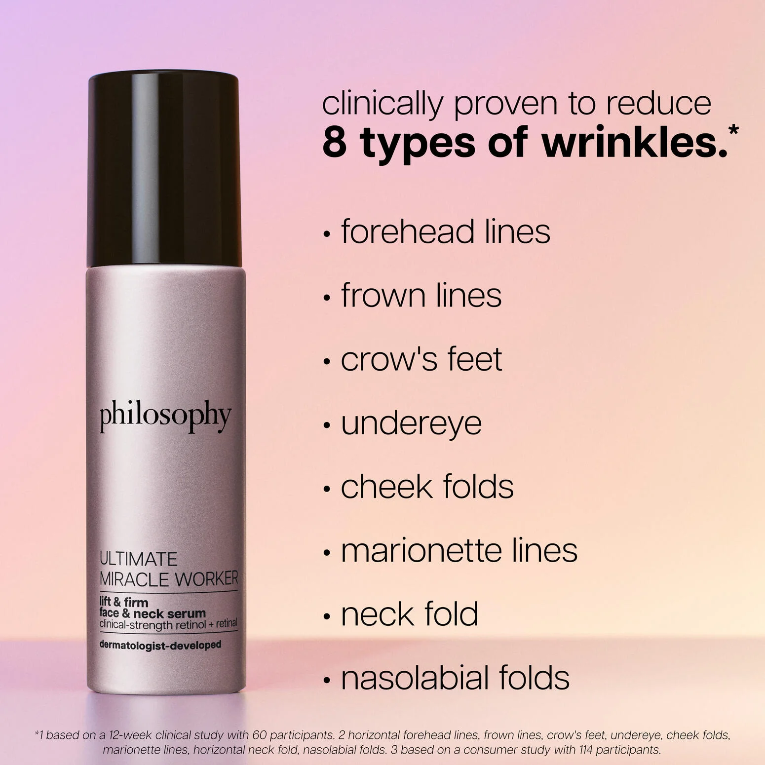 lift & firm face & neck serum