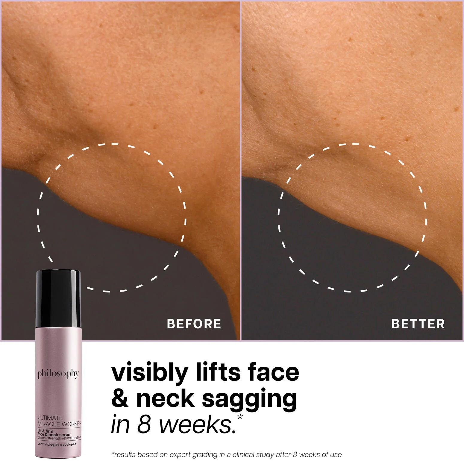 lift & firm face & neck serum