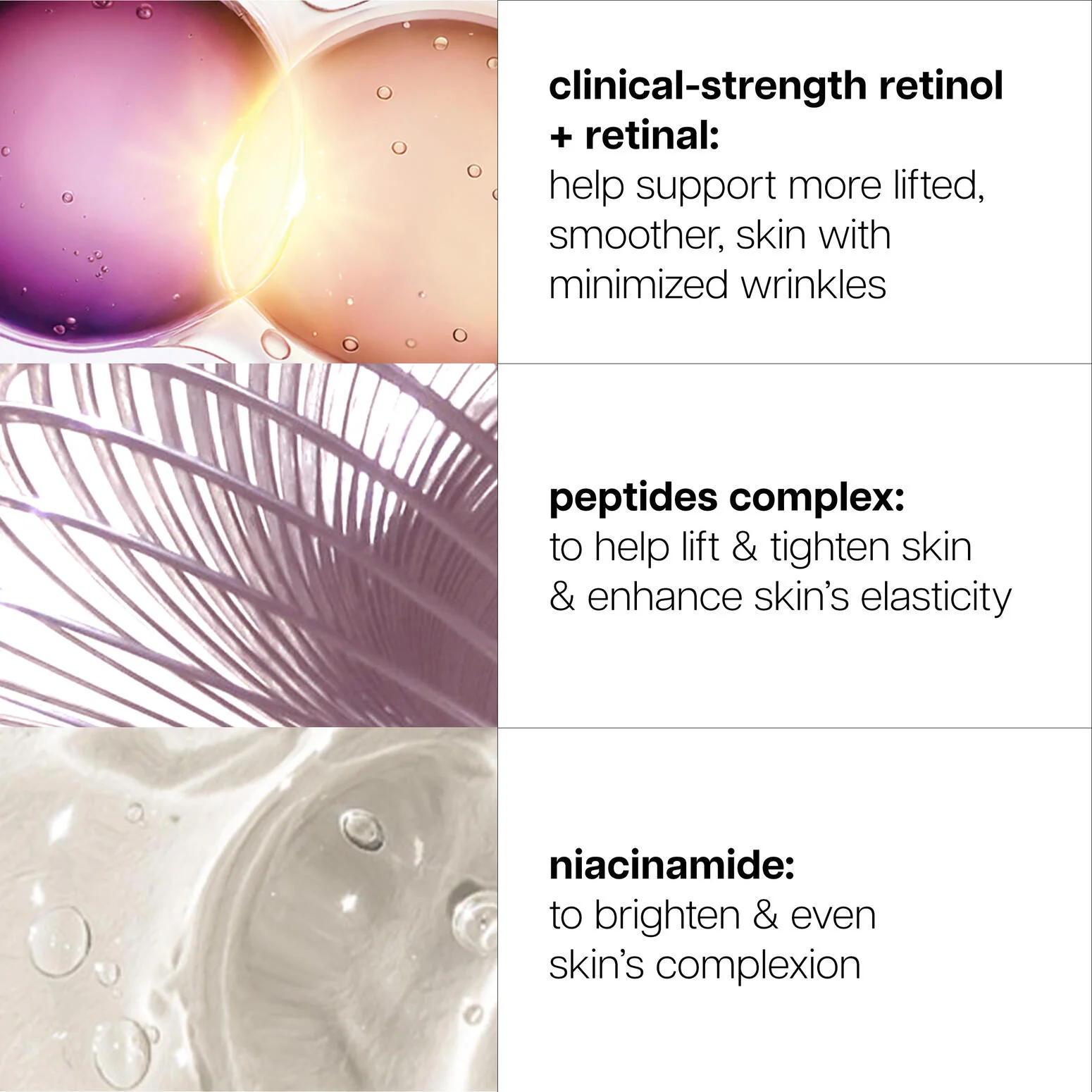 lift & firm face & neck serum