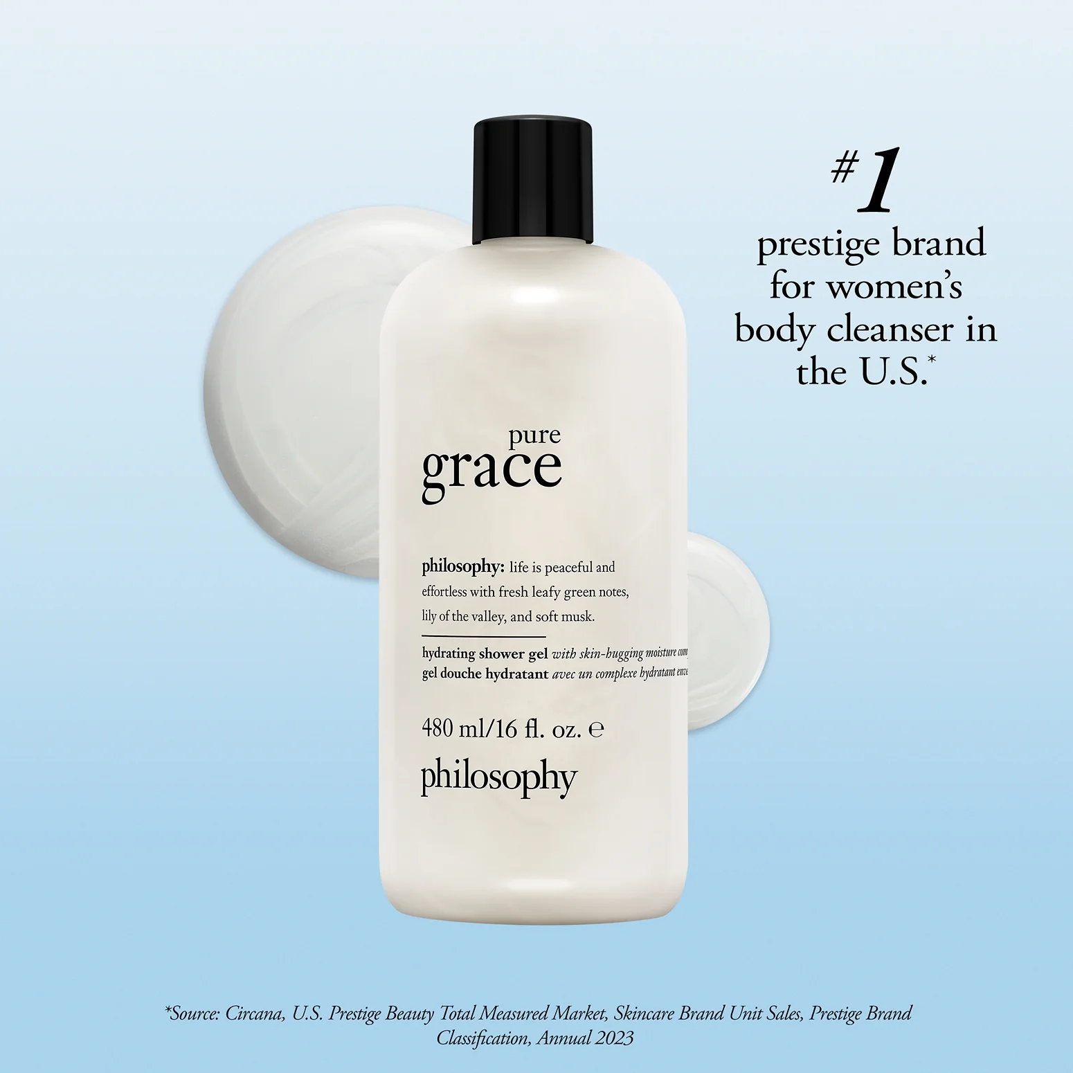 pure grace hydrating shower gel