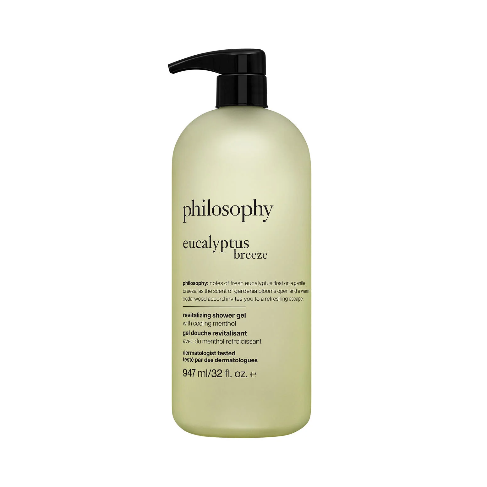 eucalyptus breeze revitalizing shower gel