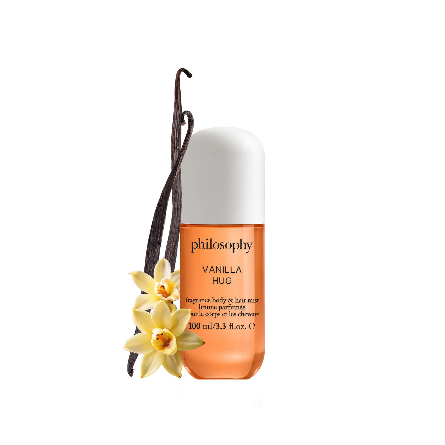 travel-size vanilla hug body & hair fragrance mist